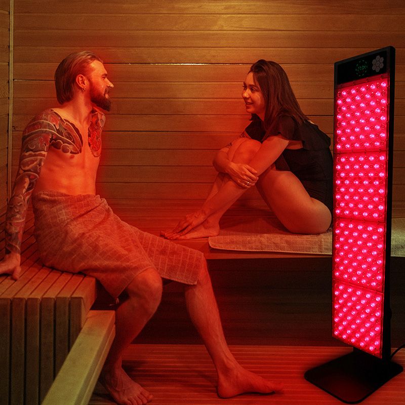 RLF SPA Panneau lumineux rouge pour saunas ou salles de bains